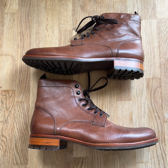 Nordstrom Axeford Plain Toe Boot Men’s 12 - Picture 5 of 14